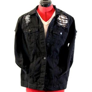 Black Boom Boom Jeans (BBJ) Los Angeles Jean
Jackets with rip design.